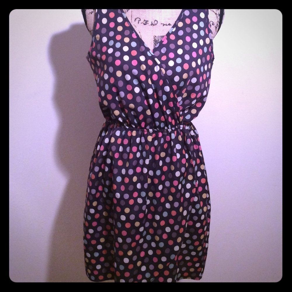 🎈2/$20 Soprano Polka Dot Wrap Dress